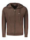 Sweatshirt with Hood Brown