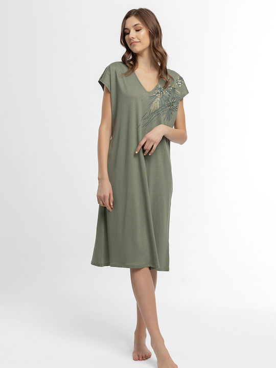 Pen-ky Summer Women's Khaki Nightgown