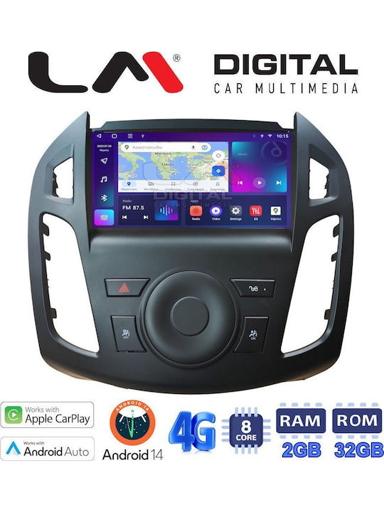 LM Digital Car Audio System for Ford Transit Connect 2013 > 2017 (Bluetooth/USB/WiFi/GPS/Apple-Carplay/Android-Auto)