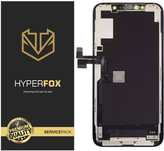 Οθόνη Hyperfox mit Touch-Mechanismus für iPhone 11 Pro (Schwarz)