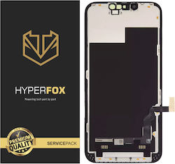 Hyperfox Ersatzbildschirm Incell für Apple iPhone 13 Schwarz