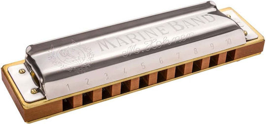 Hohner Harmonica Marine Band 1896 Classic Key of E (Mi) Minor