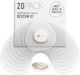 Not Just A Patch Klare Wasserfeste Pflaster Sensoren Dexcom G7 20 Stück – Transparent