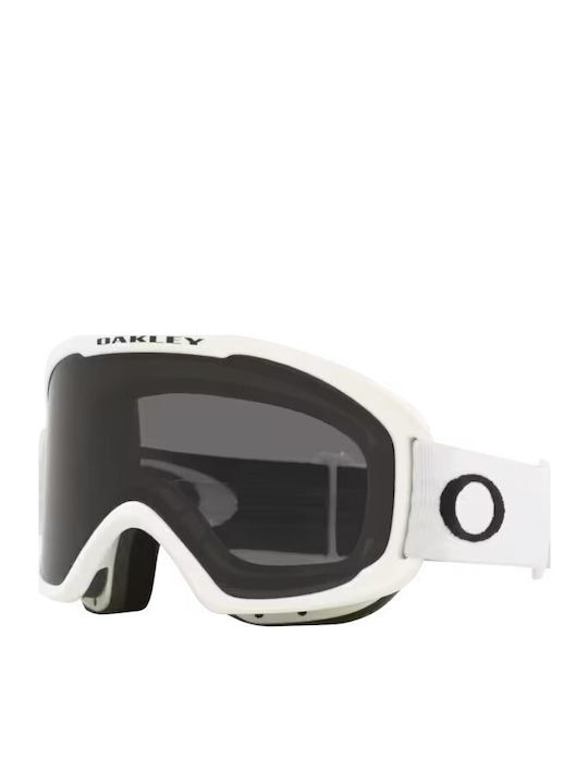 Oakley O-Frame 2.0 Pro M Mască de Schi și Snowboard pentru Adulți Gri cu Lentilă Fumurie Gri
