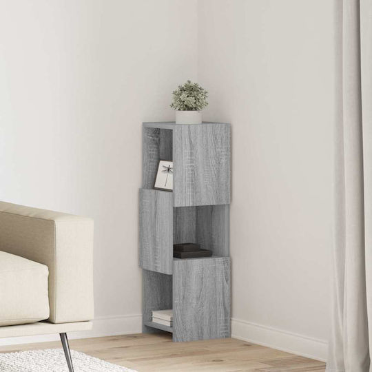 Дървен Бюро Шкаф Бял 25.5x25x80см