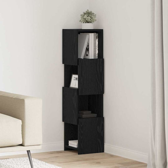 Büroaufbewahrungsschublade und -schrank Holzweiß 25,5x25x102cm
