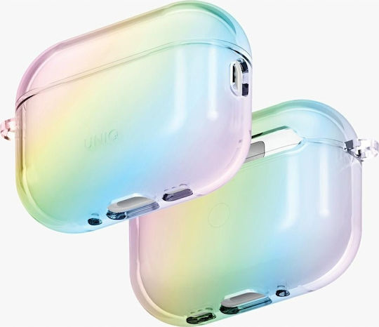 Uniq Hülle Silikon mit Haken in Mehrfarbig Farbe für Apple AirPods Pro 3