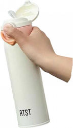 Sticlă termică portabilă 500ml White