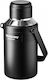 Μπουκάλι Θερμός Ανοξείδωτο / Πλαστικό 900ml Black