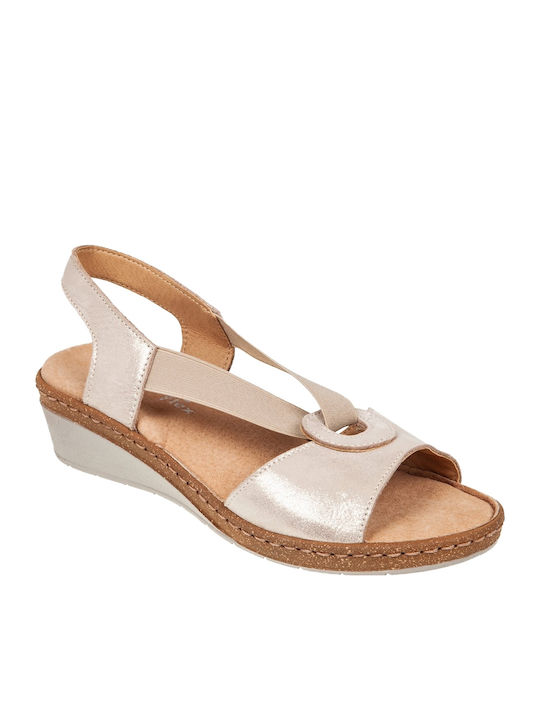 Adam's Shoes Flex Anatomice Platforme Dama Aurii