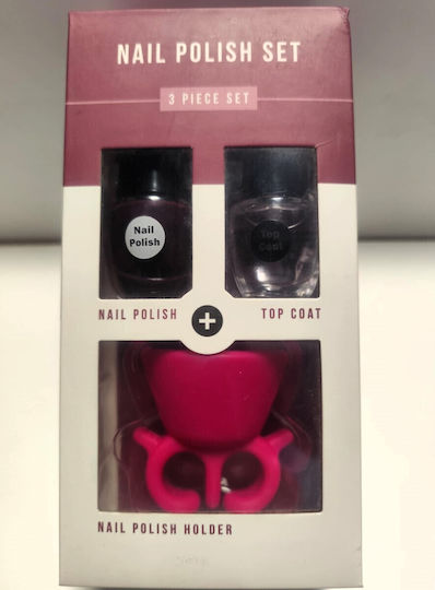3τμχ Σετ Βερνίκια Νυχιών Μπόρντο/bordeaux 8.3ml