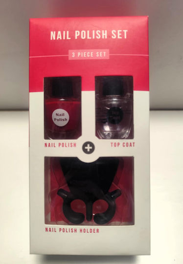 3 buc Set de Lacuri de Unghii Roșu Red 8.3ml