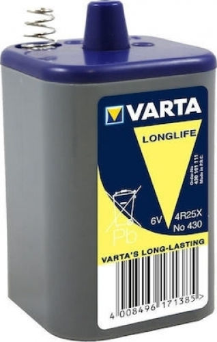 Varta Longlife Zinc 4R25X Battery 6V