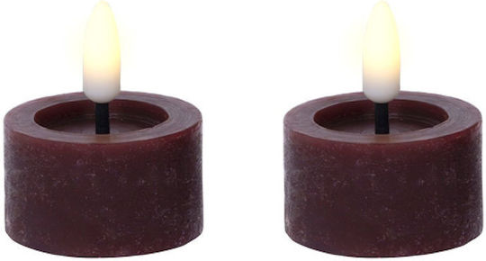 Kaemingk Χριστоулгенски свещи и свещници Свещ Червен 5.2x4.4см.
