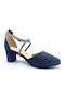 Kids Ballerinas with Adjustable Metal Clasp Black