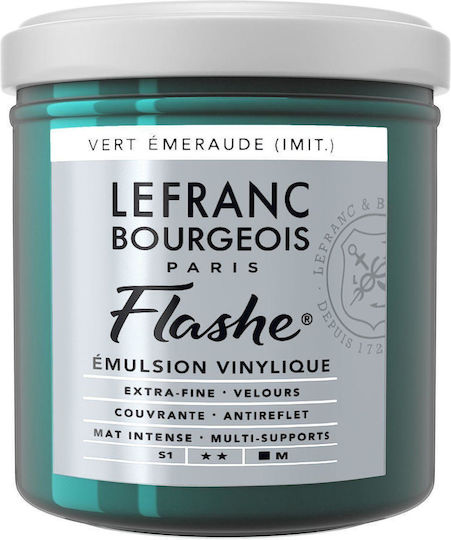 Lefranc & Bourgeois 125ml Flashe Acrylic 564 Series 1 Viridian Hue