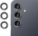 Camera Protection Tempered Glass Black for the Samsung Galaxy S25+ 5G