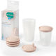 Babyono Δοχεία Αποθήκευσης Μητρικού Γάλακτος 200ml 4τμχ