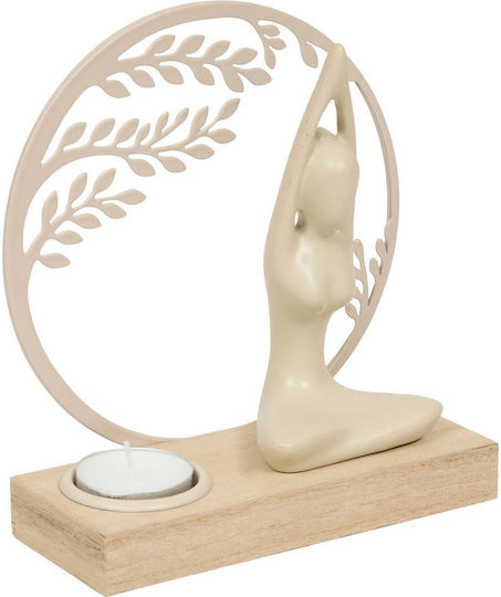Atmosphera Tischdekoration Yoga Set Innenraum Beleuchtung 6 X 15 X 16 cm 211733