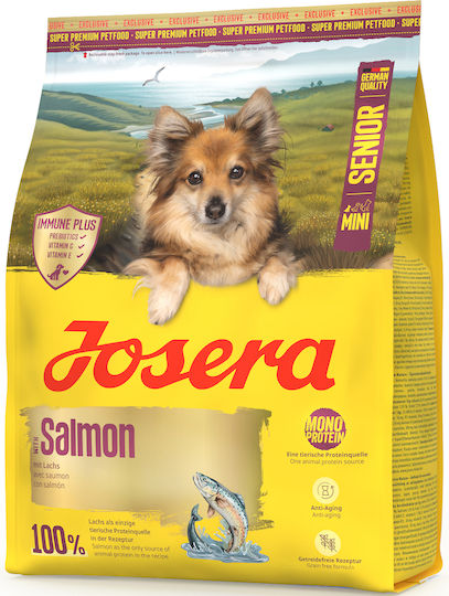 Josera 3kg Ξηρά Τροφή χωρίς Σιτηρά για Ηλικιωμένους Σκύλους Μικρόσωμων Φυλών με Σολομό