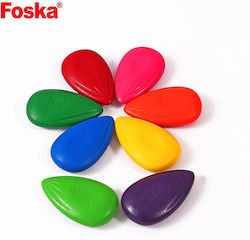 Crayon Wax Foska Daisy 8 Colours