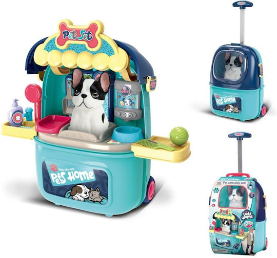 Zita Toys Joc de imitație Valiză cu roți Pet