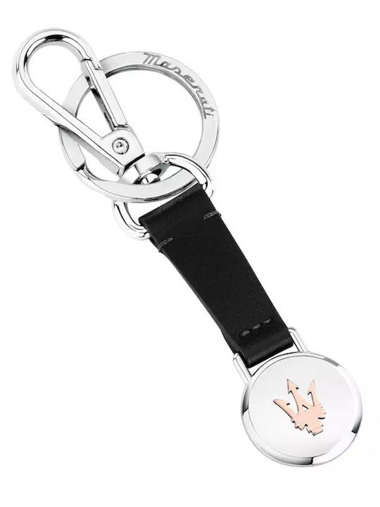 Maserati Keyring Kmu5240101 Μπρελόκ Μαύρο Kmu5240101