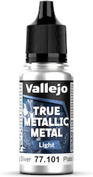 Acrylicos Vallejo Sterling Silber 18ml