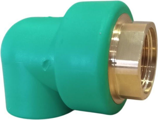 Ppr Female Elbow Ø32 X 1'' Aquatherm