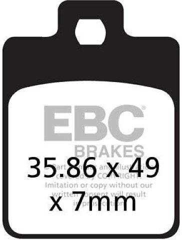 EBC Motorcycle Brake Pads Front Liberty MP3 Symph 50 125 150 Sfa 260