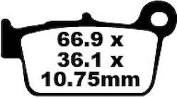 Τακακια Ebc Yz125 250 450f Kx250f 450f Πισω Fa 367 Tt