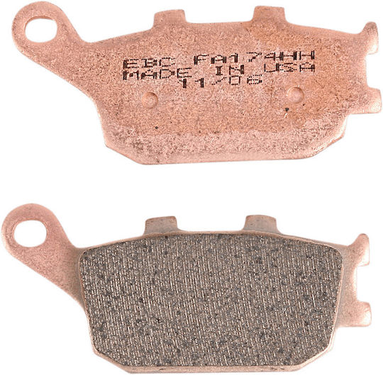 Motorcycle Brake Pads Ebc Dl650 04-15 Dl1000 Z750 07-11 Mt07 Mt09 Rear Fa 174 Hh