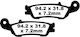 Ebc Motorcycle Brake Pads Yz125 250 450 08-16 Front Fa 450 Tt