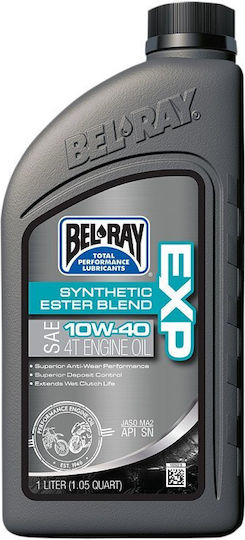 Bel-Ray 10W-40 Λάδι Μοτοσυκλέτας για Τετράχρονους Κινητήρες 1lt
