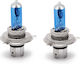 CarGuard Lampen Auto H4 Halogen Weiß 12V 55W 2Stück