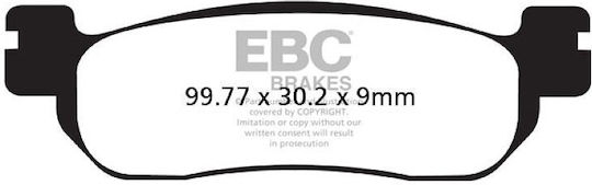 Τακακια Ebc Xmax125 11-16 Εμπρος X-max250 05-16 Πισω Sfa 275