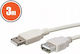 USB-Männlich A Zu Weiblich A Verlängerungskabel 3m Weiß