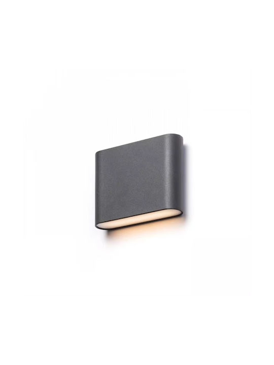 Lightplanet Modern Lumină de Perete cu LED Integrat și Lumină Alb Cald Negru