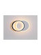 Lightplanet Leuchte Wand mit Integrierter LED und Warmweißes Licht Schwarz