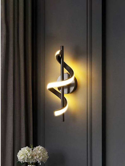 Lightplanet Leuchte Wand mit Integrierter LED Schwarz