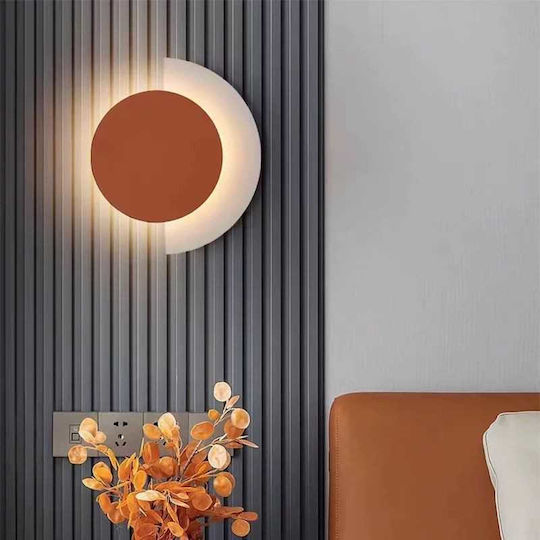 Lightplanet Lumină de Perete cu LED Integrat Portocaliu 24cm