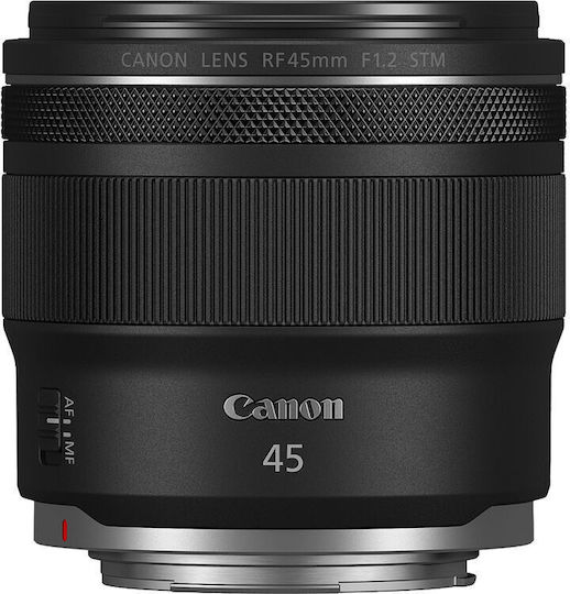 Canon Full Frame Φωτογραφικός Φακός 45mm f/1.2 STM Σταθερός για Canon RF Mount Μαύρος