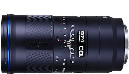 Laowa Full Frame Camera Lens 180mm f/4.5 1.5X Ultra Macro / Telephoto for Canon RF Mount Black