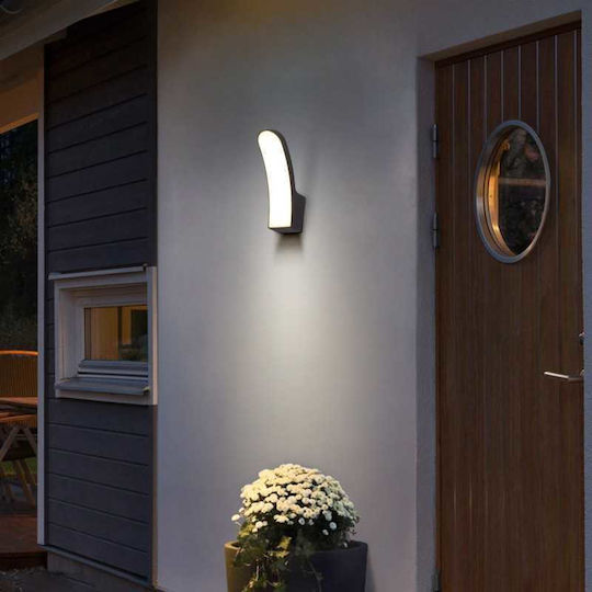 Lightplanet Стенно Външно Осветително Тяло LED IP65 12W