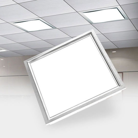 Lightplanet Încastrat Panou LED Putere 20W cu Alb Rece Lumini 30x30cm.