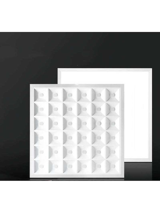 Lightplanet Panou LED Putere 96W cu Alb Rece Lumini 60x60cm.