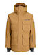 Jack & Jones 12284695 Ανδρικό Μπουφάν για Σκι & Snowboard Καφέ