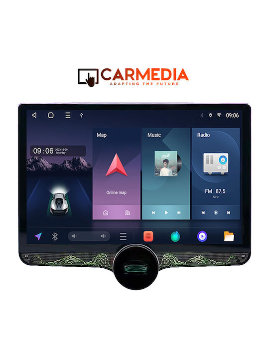 Carmedia Автомобилна Аудио Система (Блутут/USB/WiFi/GPS/Apple-Carplay/Android-Auto) с Тъчскрийн 11.8"