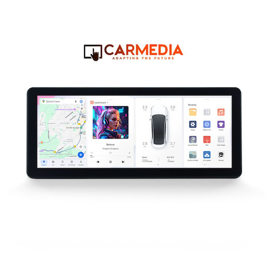 Carmedia Car Audio System for Suzuki Celerio 2015 (Bluetooth/USB/WiFi/GPS/Apple-Carplay/Android-Auto) with Touch Screen 12.3"