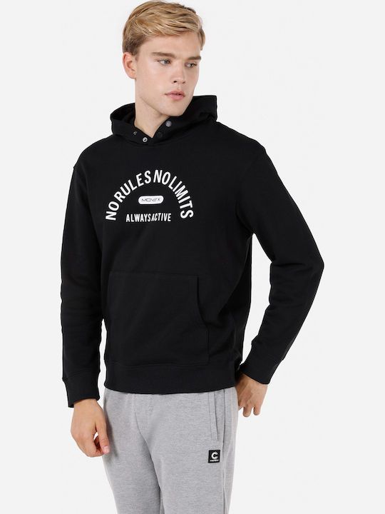 Sweatshirt with Hood Black